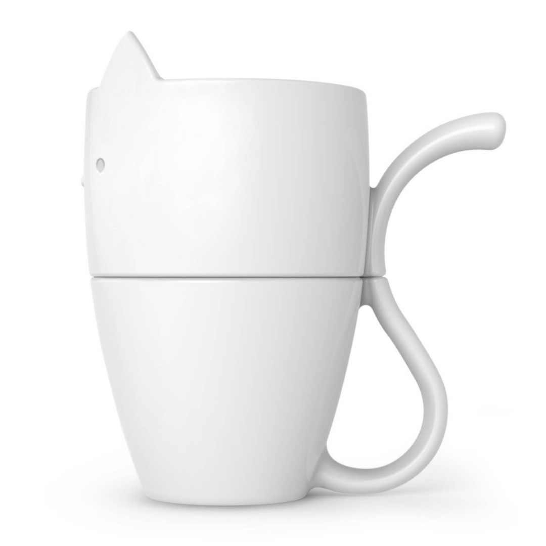 Purr Over Ceramic Coffee Maker: Howligans by Fred & Friends